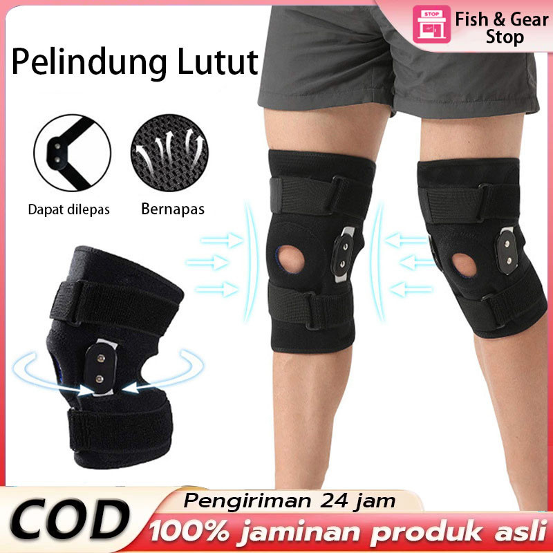 Pelindung Lutut Knee Support Knee Pad Kneepad Strap Buat Nyeri Sendi pria dan wanita Alat Bantu Lutu