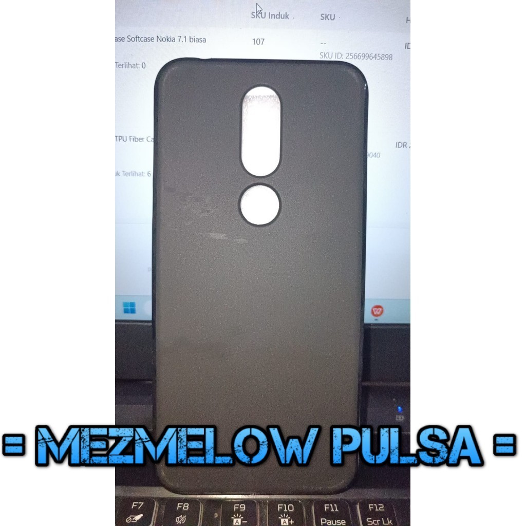 Softcase Nokia 7.1 biasa / TPU Silikon Casing Caseng Silicone