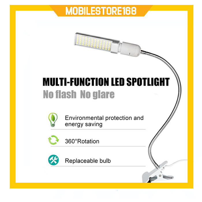 LAMPU SERVICE JEPIT 60 LED / LAMPU SERVICE JEPIT 60 LED 1 SET / GAGANG LAMPU SERVICE