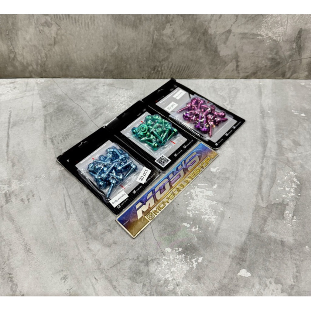 BAUT BODY TITANIUM ORIGINAL VIETNAM 1 KOTAK