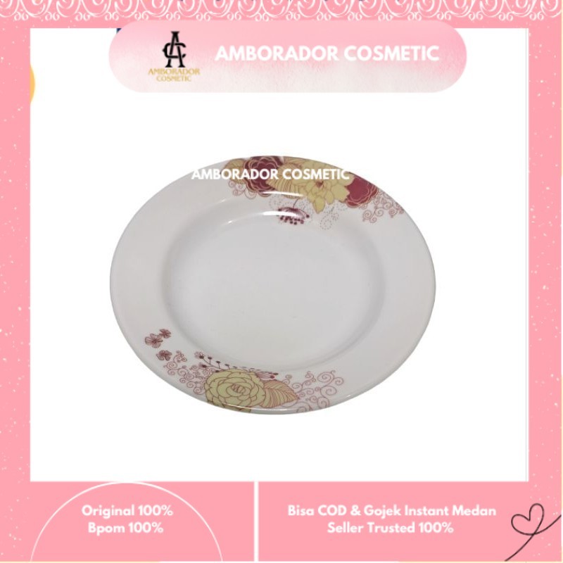 MH - PIRING KUE 6 INCI MELAMIN MOTIF SINGA SINGI