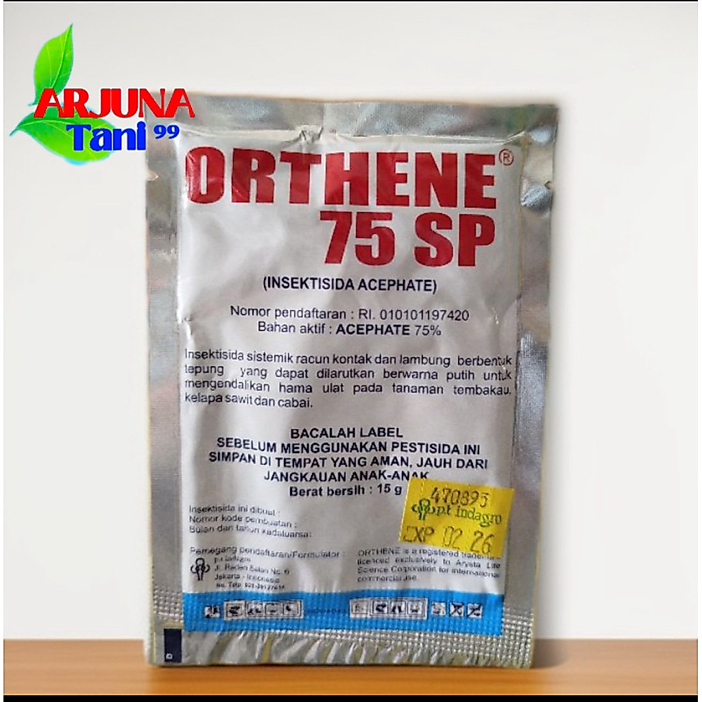 Insektisida ORTHENE 75 SP 15Gram