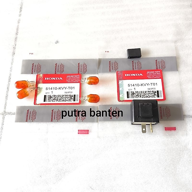 Flasher Sein Plus Lampu Sein (KVY) Ori Honda Beat Karbu Scoopy karbu Beat Deluxe Beat Street
