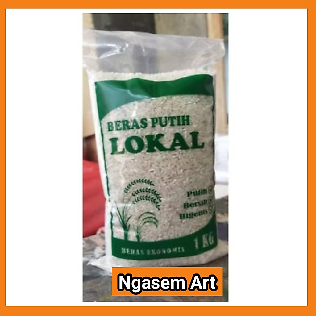 Beras MURAH Enak - Beras Pulen - Beras Kemasan 1 Kg - Beras Medium