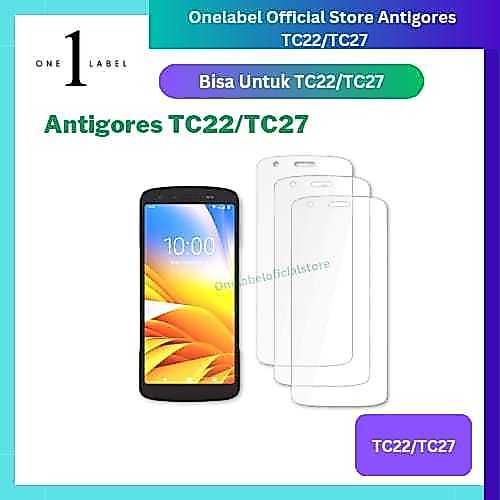 ONELABEL GRIP -  CASE - (SCREEN PROTECTOR / TEMPERED GLASS) FOR TC22 / TC27 ZEBRA