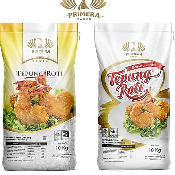 Tepung Panir Panko Primera Putih/Primera Mix Tepung Roti Primera