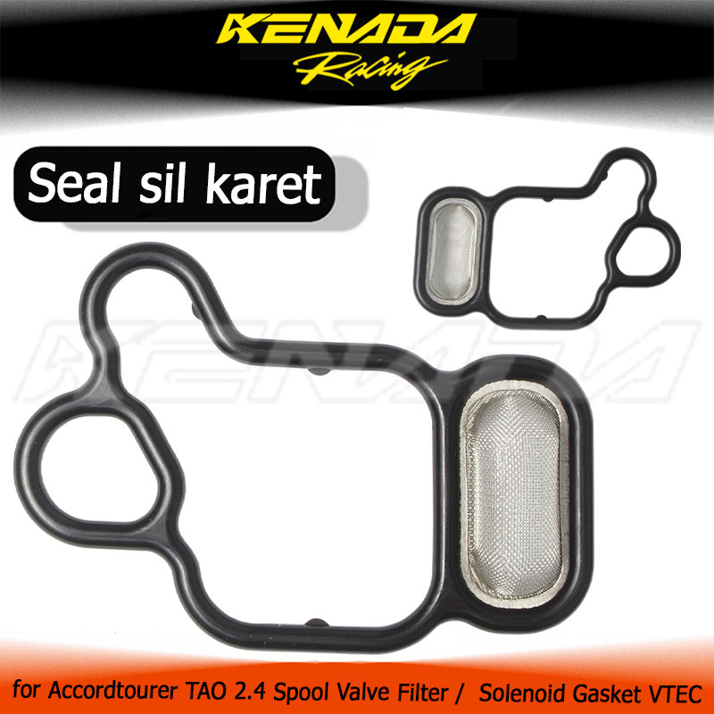 Packing Vtec Seal Vtech Belakang 15815-R40-A01 Ori Indo  Accord Cp2,CRV RM3, Odyssey, Crv Gen4 Rm 2.