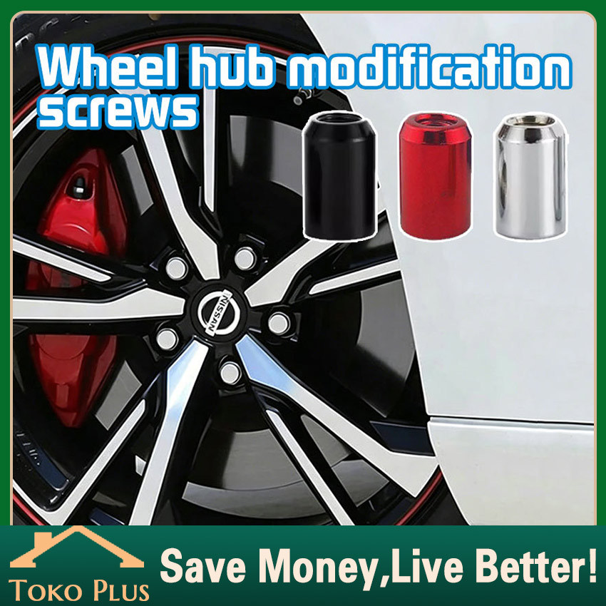 Mur roda lug nut Kuda M12 x 1.5 / 1.25 / Mur roda kunci L mur racing seneka - Mur Baut Roda 1.5 & 1.