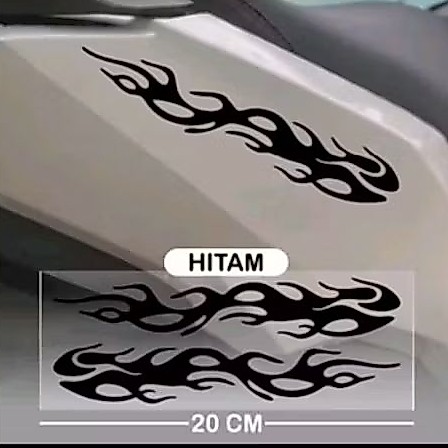 stiker cutting burung api stiker motor laptop helm mobil