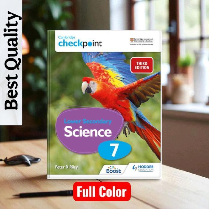 Cambridge Checkpoint Lower Secondary Science Student’s Book 7 3e - Peter Riley