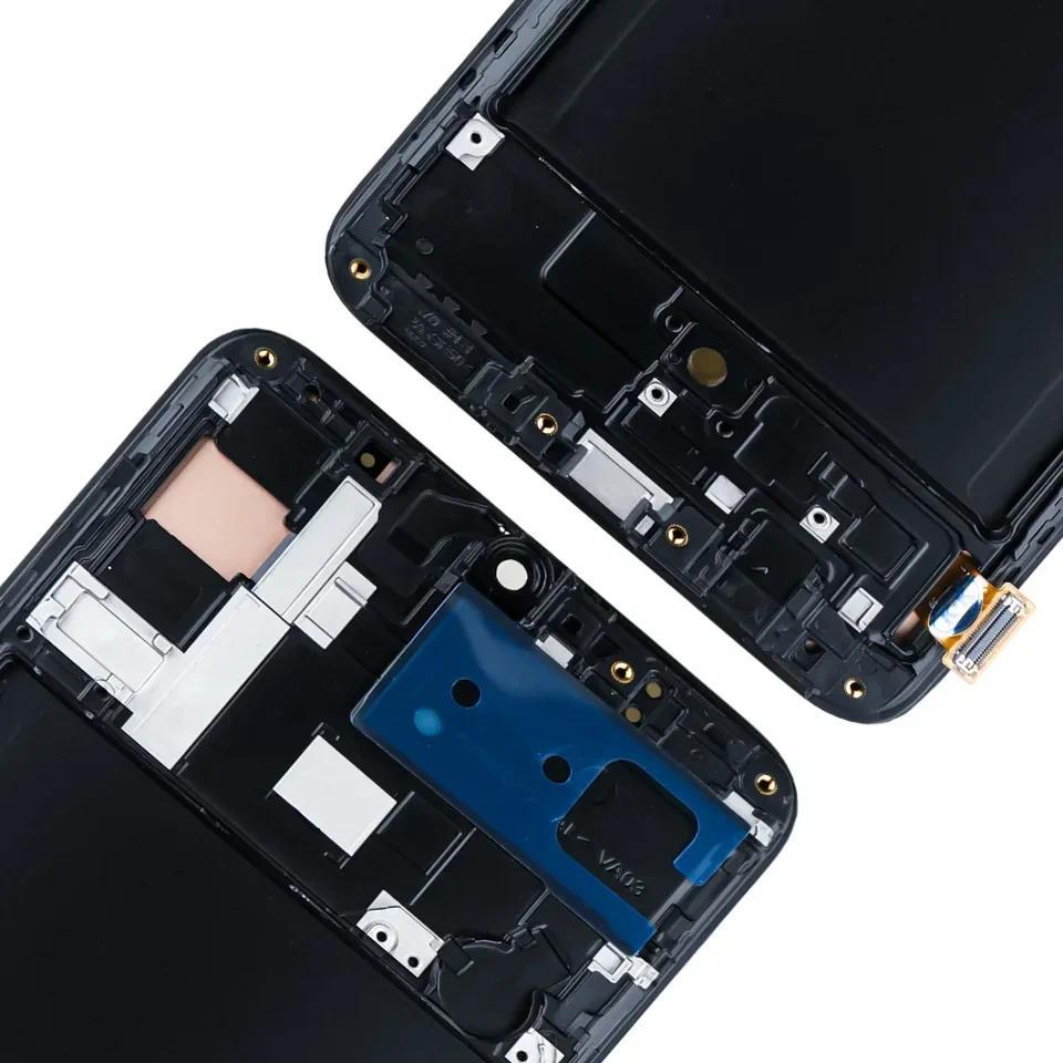 A70 AMOLED splay for Samsung A70 LCD Tou Screen giziter Assembly For Samsung A70 SM-A705F/FN/GM/MU/M