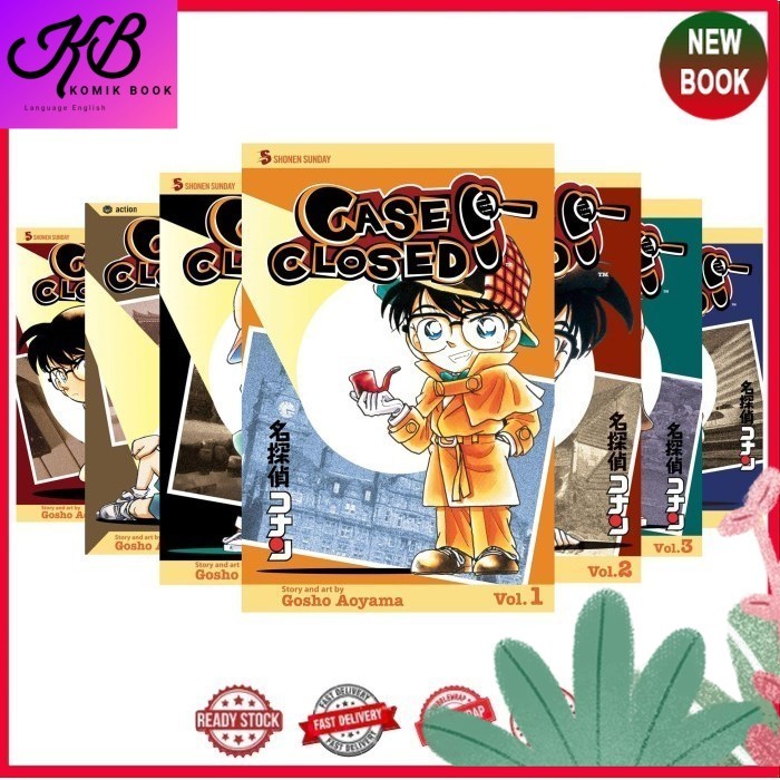 Detective Conan / Case Closed, (93 book series) ENGLISH - TokoNovelBook