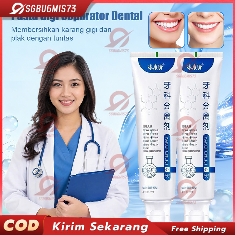 COD Odol Sehat Gusi Penguat Gigi Anti Goyang Kemasan 100 Gram