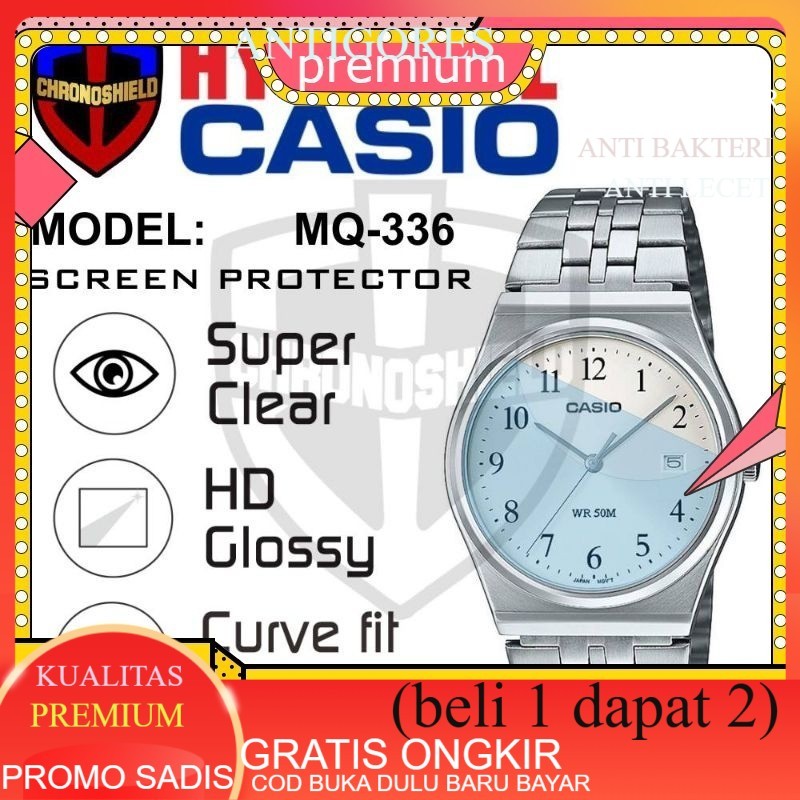 Anti Gores Jam Tangan Casio MQ336 MQ 336 Hydrogel Antigores