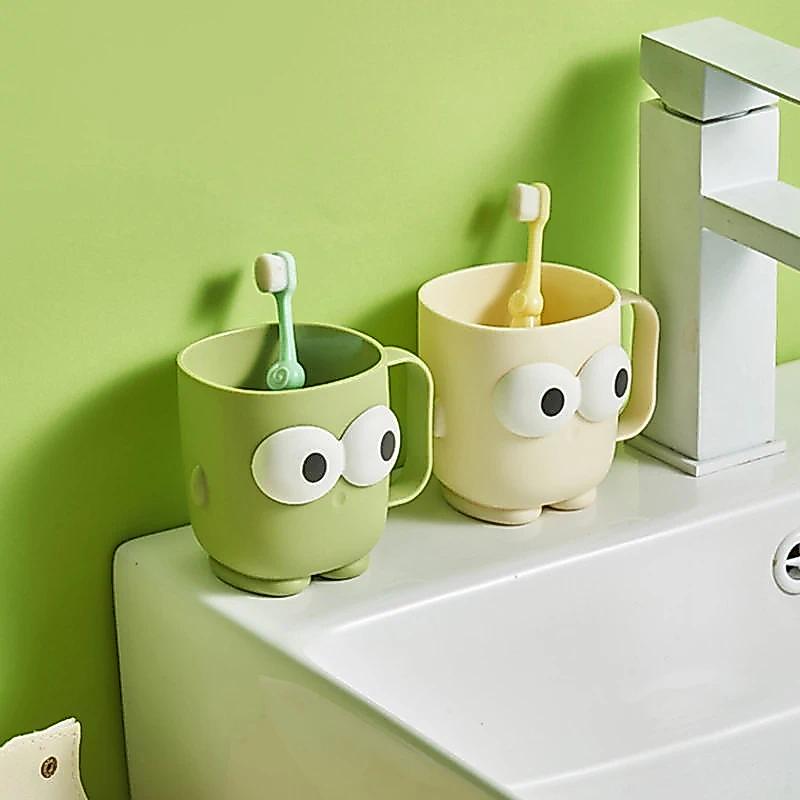 Cute Cartoon Toothbrush Holder, Multifunctional Oral Care Cup, Suitable For Student Dormitories And 