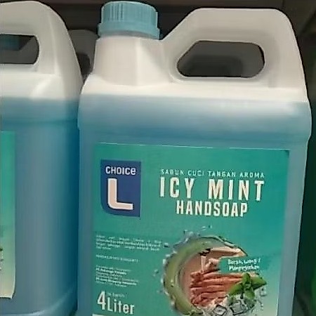 Choice L Sabun Cuci Tangan Aroma Ice Mint 4L