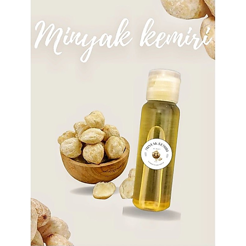 minyak kemiri asli 100% penyubur rambut kemiri asli