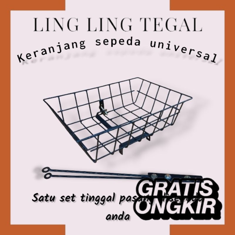 LLT satu set keranjang sepeda keranjang sepeda commuter bike federal fixie gravel Termurah