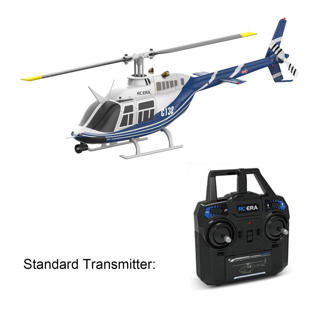 RC ERA C138 BELL 206 Jet Ranger 6-axis Gyro Stabilized Altitude Hold 4ch RC Helicopter Aircraft Hobb