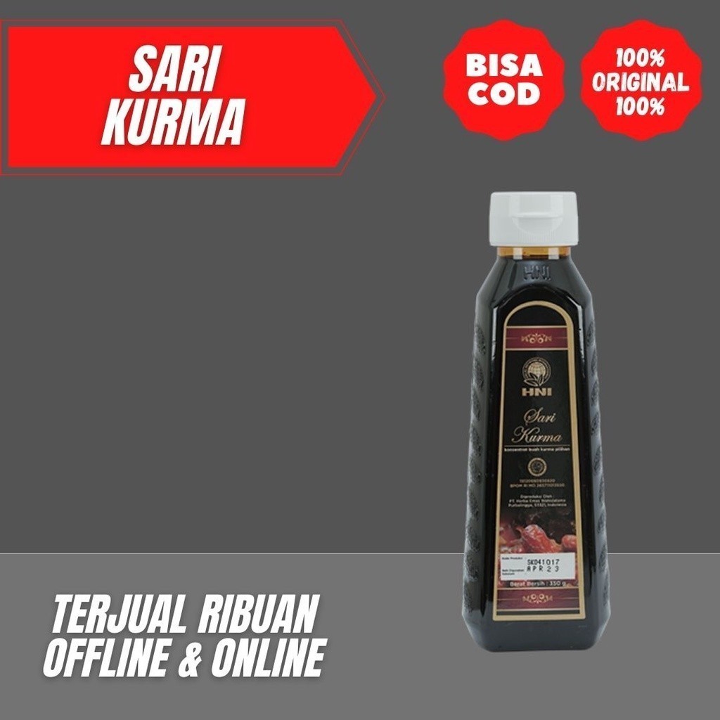 

SARI KURMA HNI HPAI / SARKUM / MEMPERBAIKI IMUN TUBUH