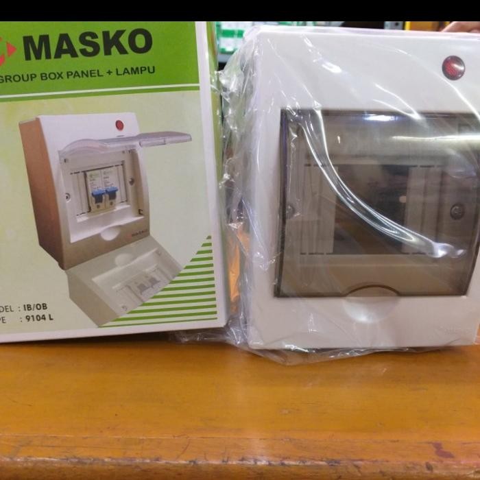 BOX MCB 2-4 GROUP BISA OUTBOW- INBOW MEREK MASKO NEW MURAH