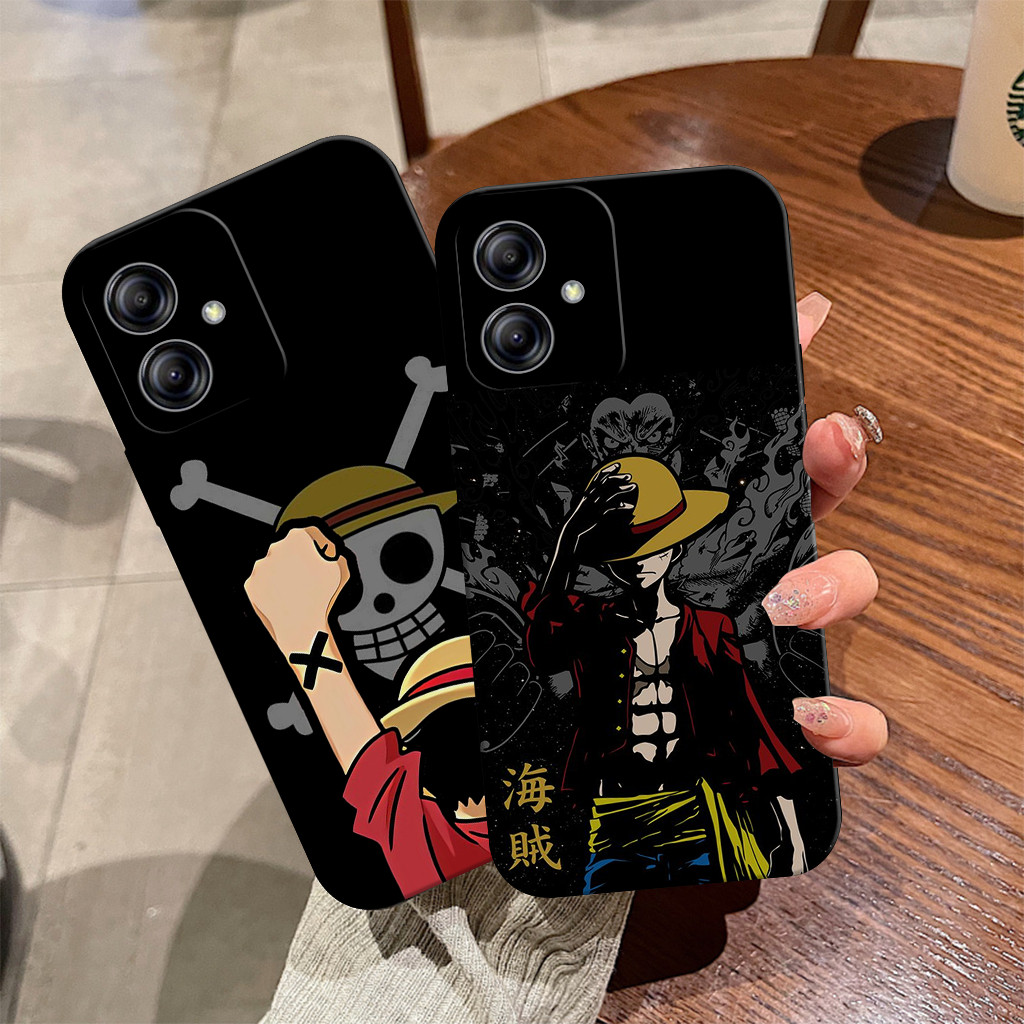 Softcase Karakter One Pice Samsung A02 A02s A03 A03s Case Pelindung Camera