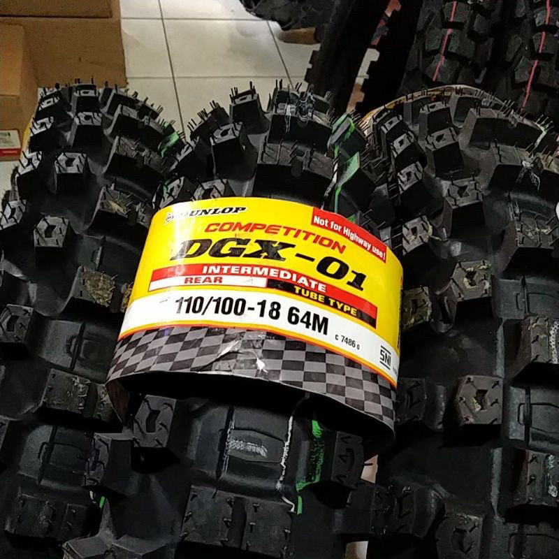 (HB) Ban Motor Trail DGX-01 RING 16 17 18 19 21 KLX DTRACKER CRF Dunlop 18,21,16,19 Orisinil 100/100