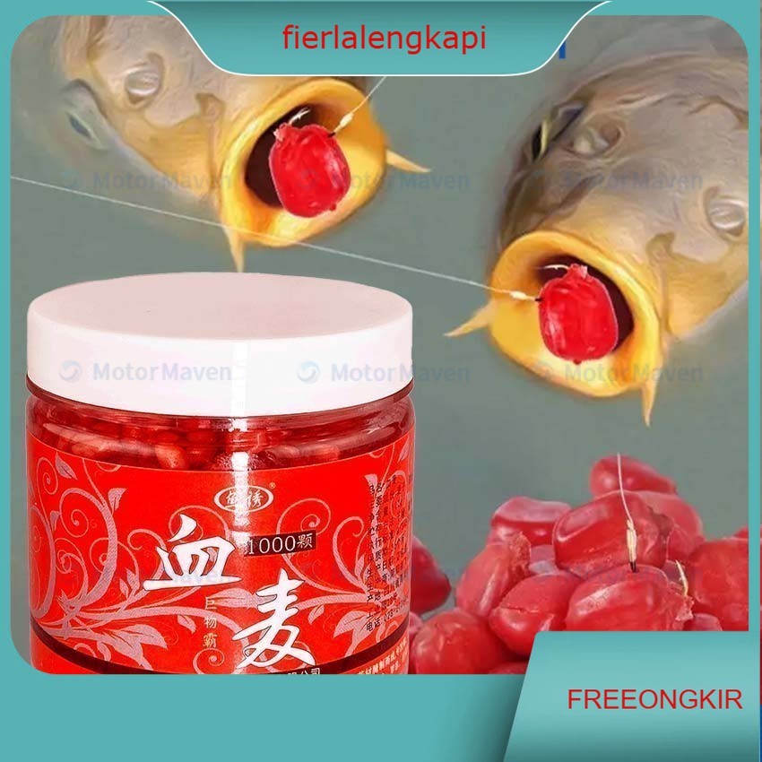 1000Pcs Umpan Pancing Pelet Ikan Cacing Merah Memiliki Aroma Menarik Mangsa Ikan / Umpan Pelet Cacin