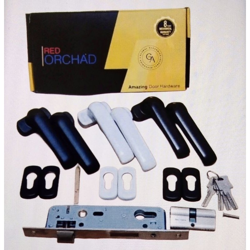 Kunci aluminium pintu  A31 orchad