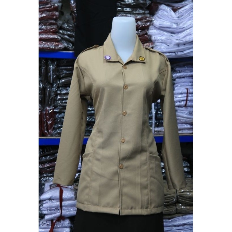 JOVSHOP Baju Pembina Pramuka (putri)