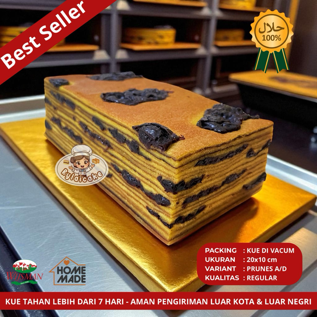 

READY - LAPIS LEGIT PRUNES ATAS DALAM (A/D) Ukuran 20x10 Cm — Pakai Wisman Susu