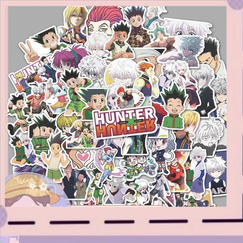 

PROMOPROMONew 20/60/100PCS HUNTER X HUNTER Anime Graffiti Sticker PVC Waterproof Sticker Suitcase Refrigerator Computer Guitar Skateboard Car Graffiti Sticker Decal