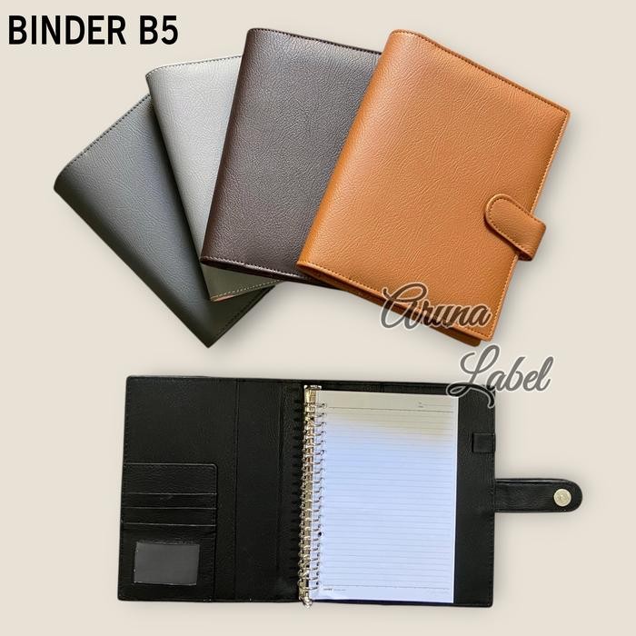 BINDER 26 RING B5 TERMURAH - HITAM