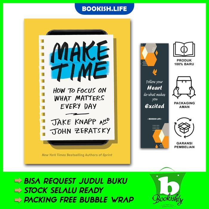 Make Time By Jake Knapp & John Zeratsky (English)