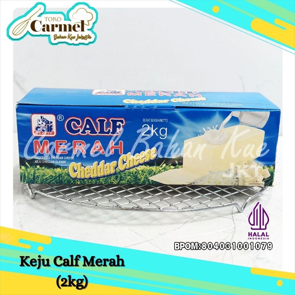 

Keju Calf Merah 2kg - Cheddar Cheese