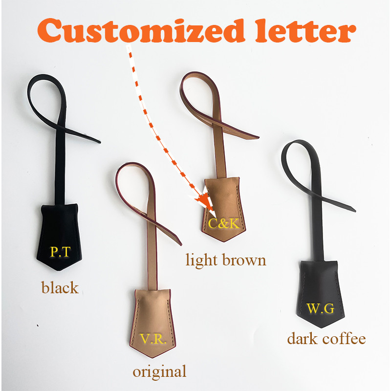 Custom Letters New Vegetatle-tanned leather luggage Tag Genuine Leather Bag Charm Decorativa Gift Ve