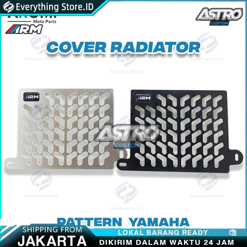 Cover Radiator Arumi Nmax 155 Aerox 155 Lexi 125 FULL CNC Arumi ARM Upgrade CVT Astro Custom