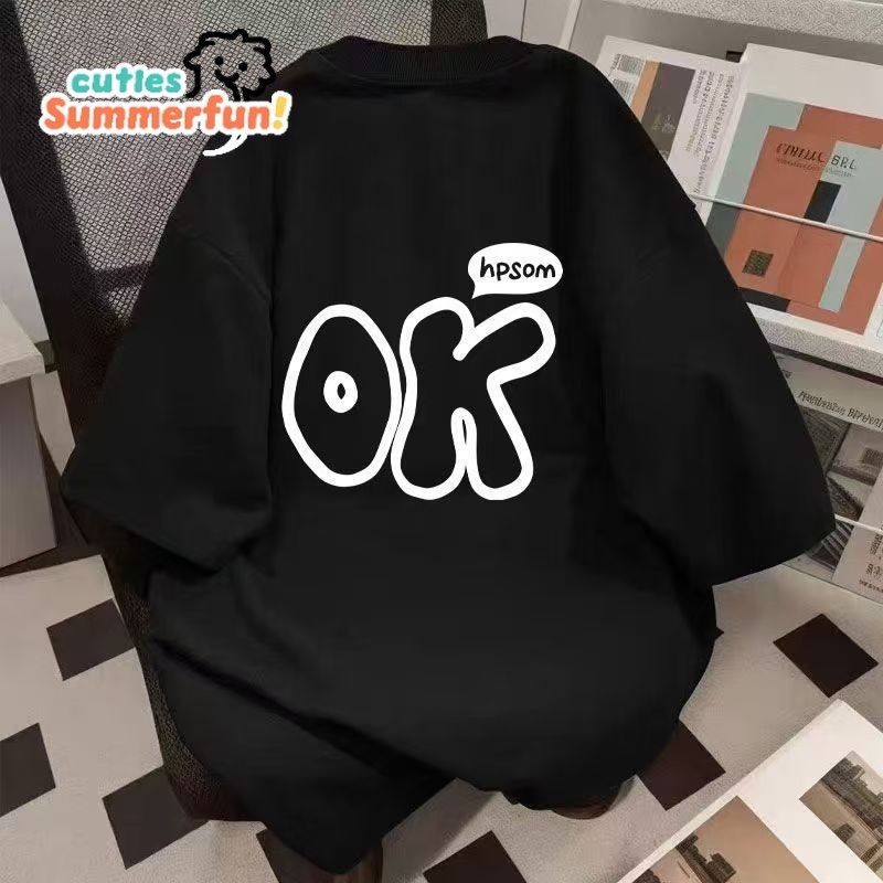 （✅COD） (Pengiriman dalam waktu 24 jam)T-shirt Atasan Baju Kaos Oversize  Pria&Wanita Kece DistroCoup