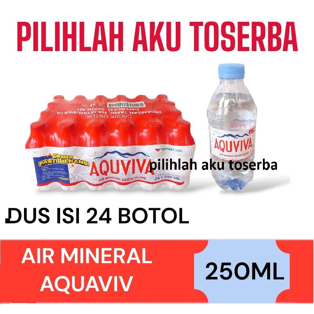 

Aquviva Botol Super Mini 250 ml - ( HARGA 1 DUS )