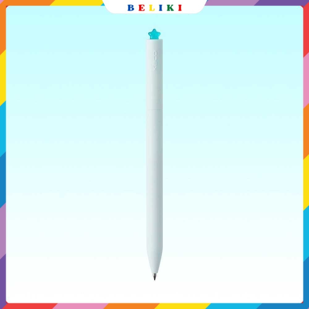 

Kaco Pena Pulpen Gel Dual Ballpoint Black Ink Star Deco 0.5mm 1 PCS - K1055