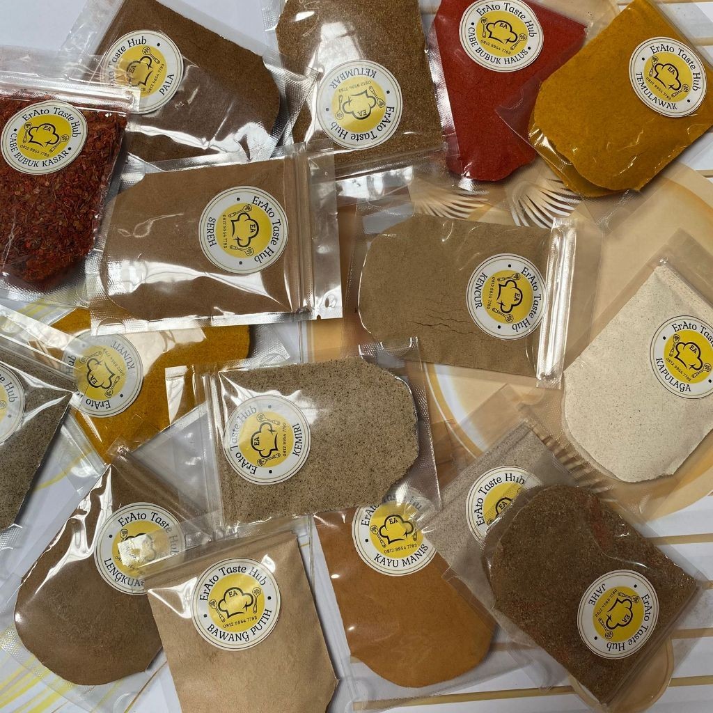 

L-EraAto - Aneka Rempah Bubuk Bumbu Dapur - Herbs Daun - Biji Bijian