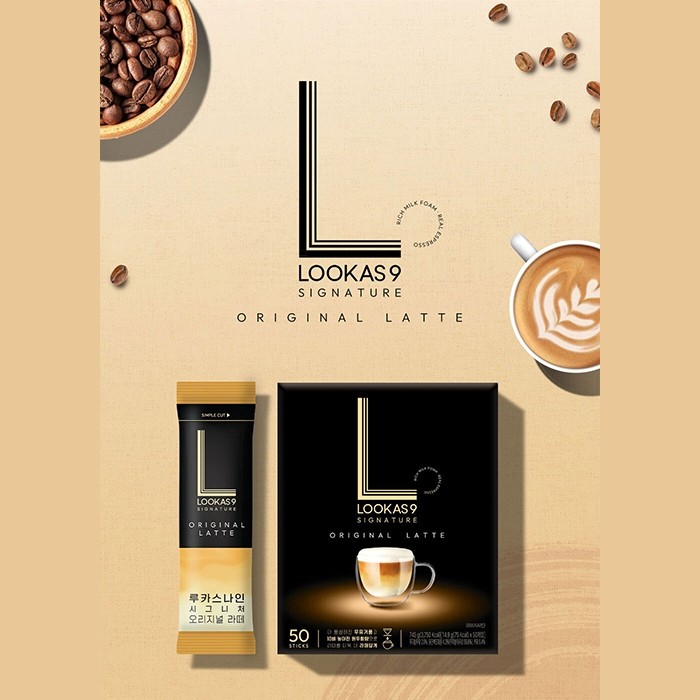 

JAMIN MURAH !!!NAMYANG LOOKAS9 SIGNATURE Original Latte - Kopi Instan Rasa Original Latte 50 Sticks(BISA LANGSUNG ORDER)
