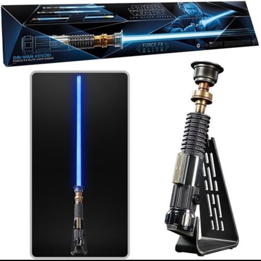 Star Wars Elite Obi-Wan Kenobi Force FX Lightsaber