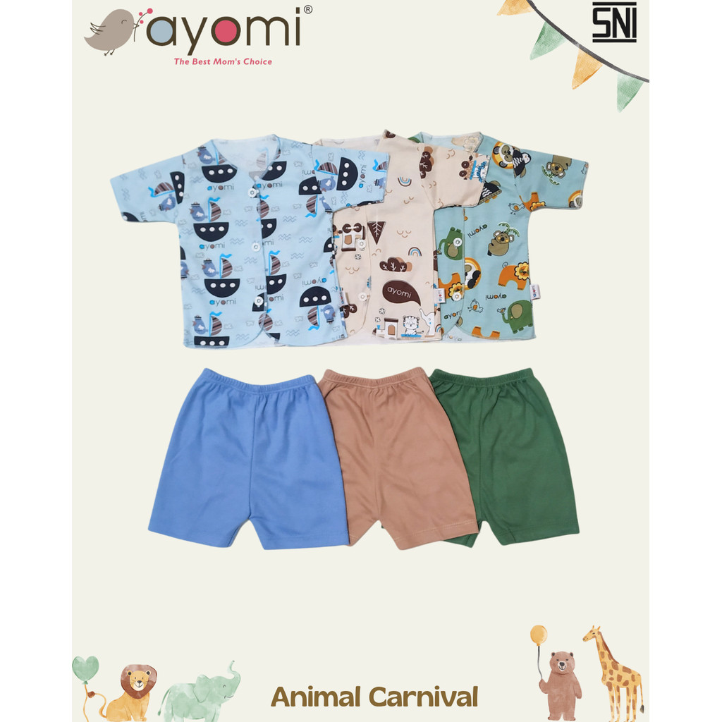 AYOMI SETELAN NEWBORN PENDEK