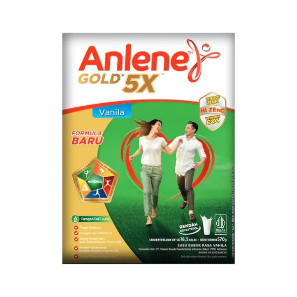 

ANLENE GOLD 5X VANILA 570 GR