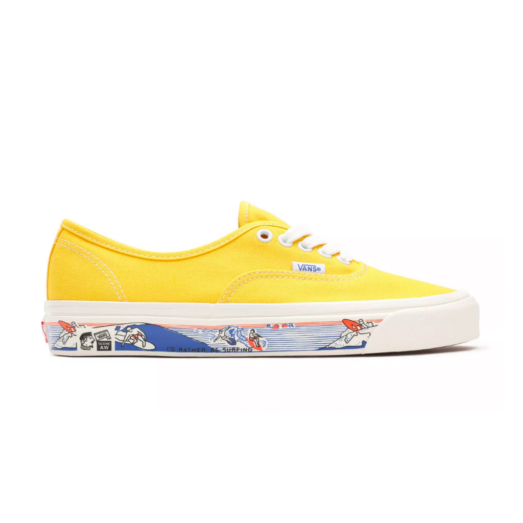 Vans Authentic 44 dx anaheim factory og yellow sidewall pack 100% BNIB Original