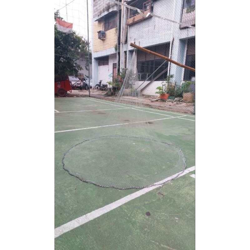 Jala Lempar Kecrik 1,5 Meter 5 Feet untuk Ikan Udang Kecil