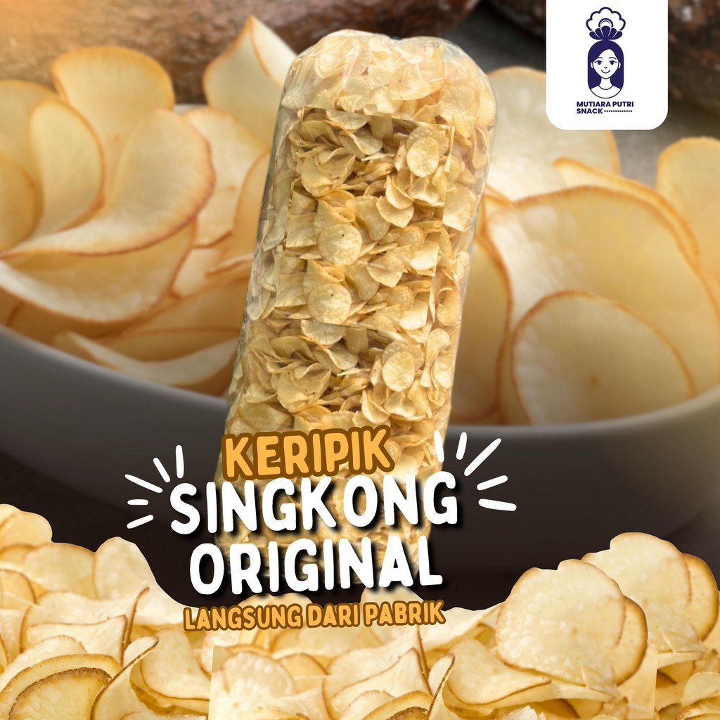 

1 Bal Kripik Singkong Original 1KG