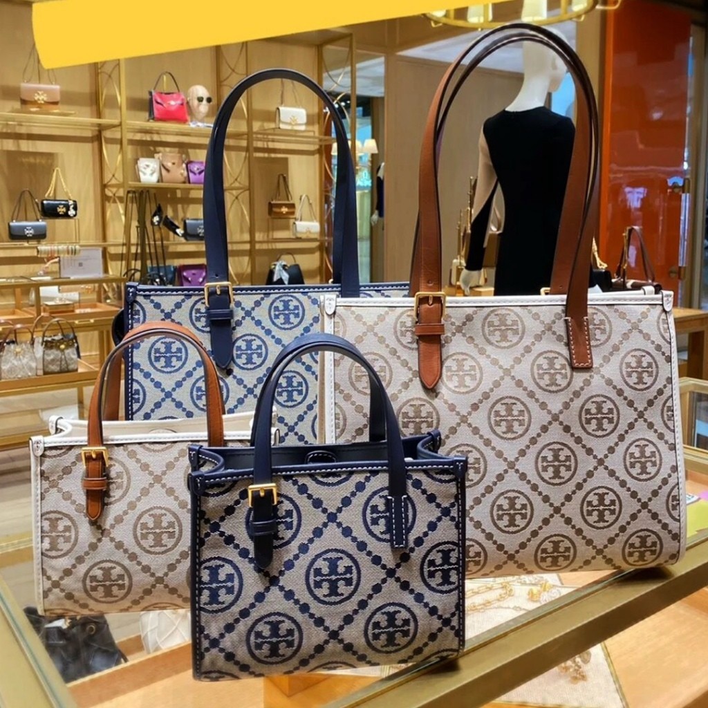 Original Tory Burch Mini/Small/Large TB Tote Bag Handbag One Shoulder Crossbody Bag