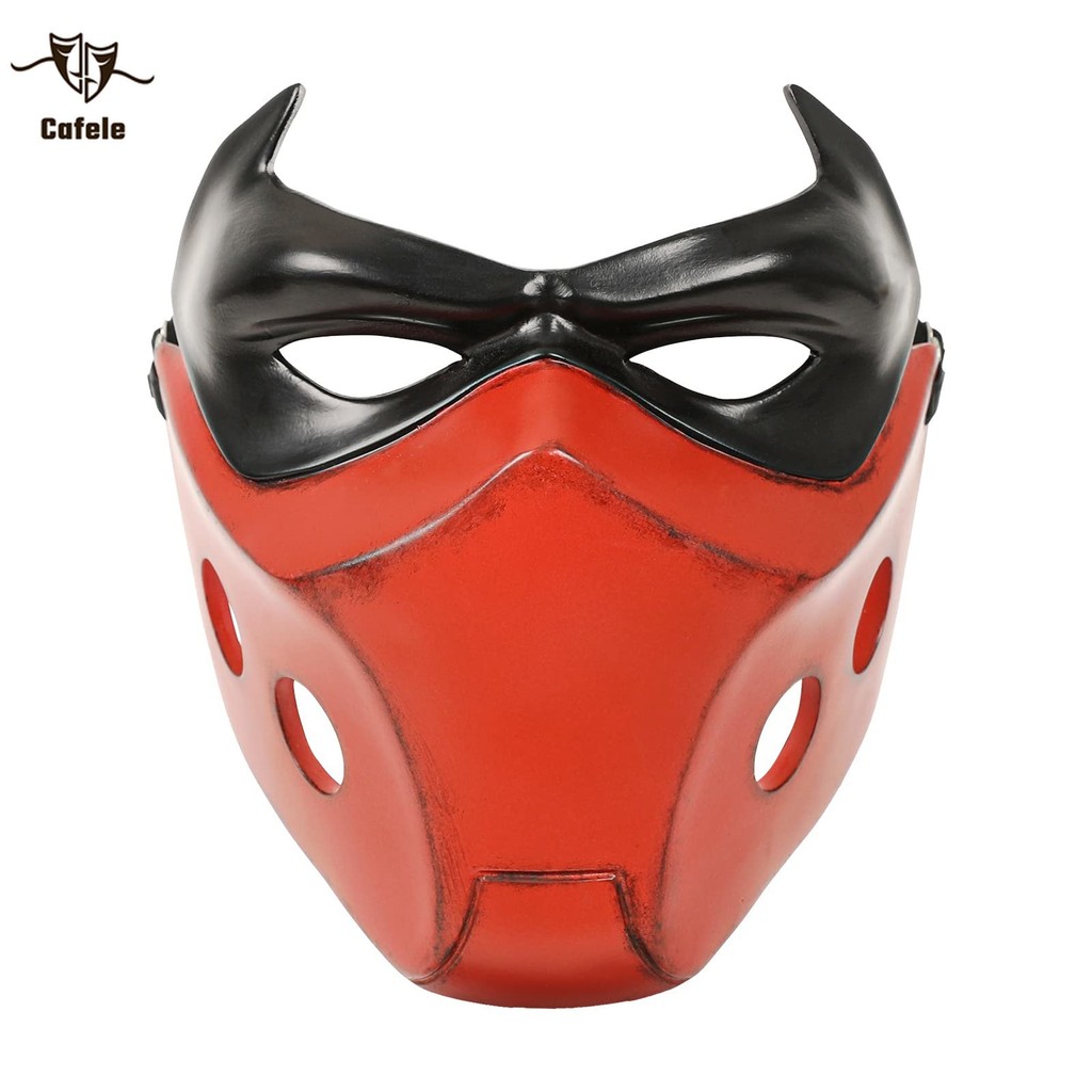 Cafele Jason's Helmet Deluxe Red Hood Mask 2022 Stunning Art Collection Jason Todd Resin Helmet Hall